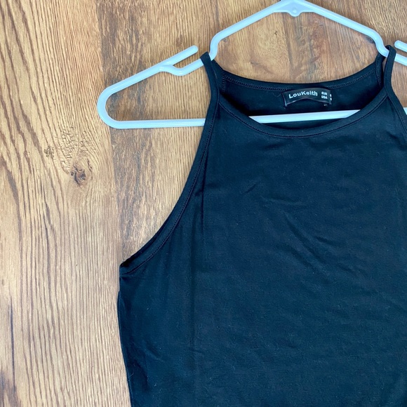 LouKeith Black Flowy Tank Top- Women’s Size Small - Picture 2 of 4